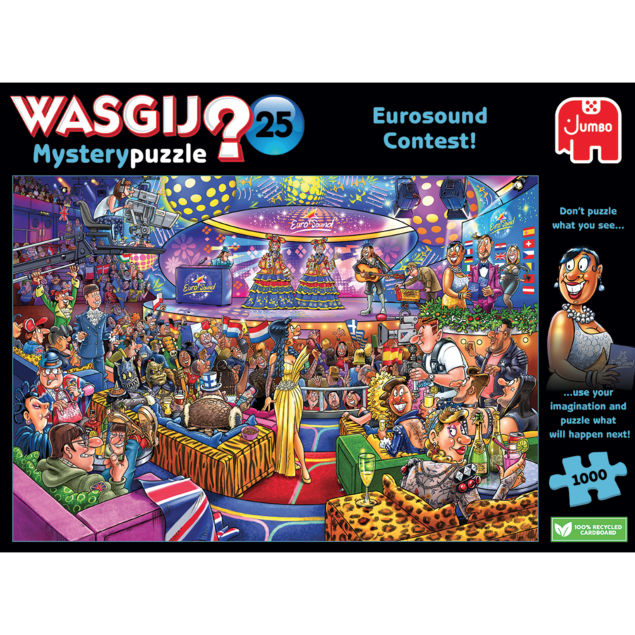 Wasgij Mystery 25 - The Eurosound Contest - 1000 pieces-2