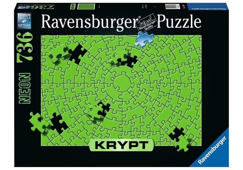  Ravensburger Krypt - Neon Vert - 736 pièces 