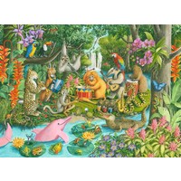 thumb-The jungle orchestra - puzzle of 100 pieces-2