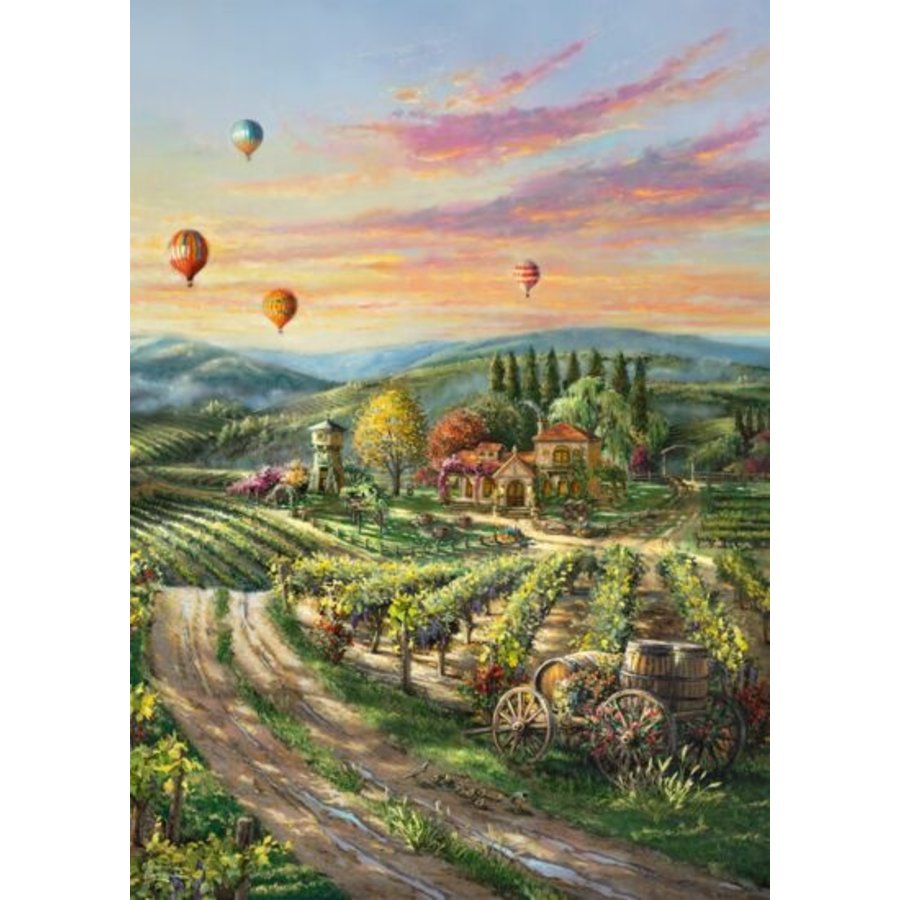 Vignoble de la Vallee paisible - 1000 pièces-2