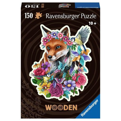 Ravensburger Furry Fox - Wooden jigsaw puzzle - 150 pieces 