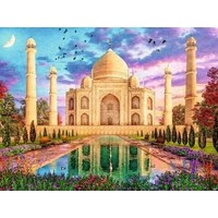 thumb-Le Taj Mahal enchanté - puzzle de 1500 pièces-2