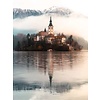 Ravensburger The island Bled in Slovenia - puzzle of 1500 pieces