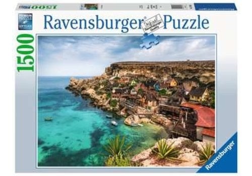  Ravensburger Popeye Village in Malta - 1500 pieces 
