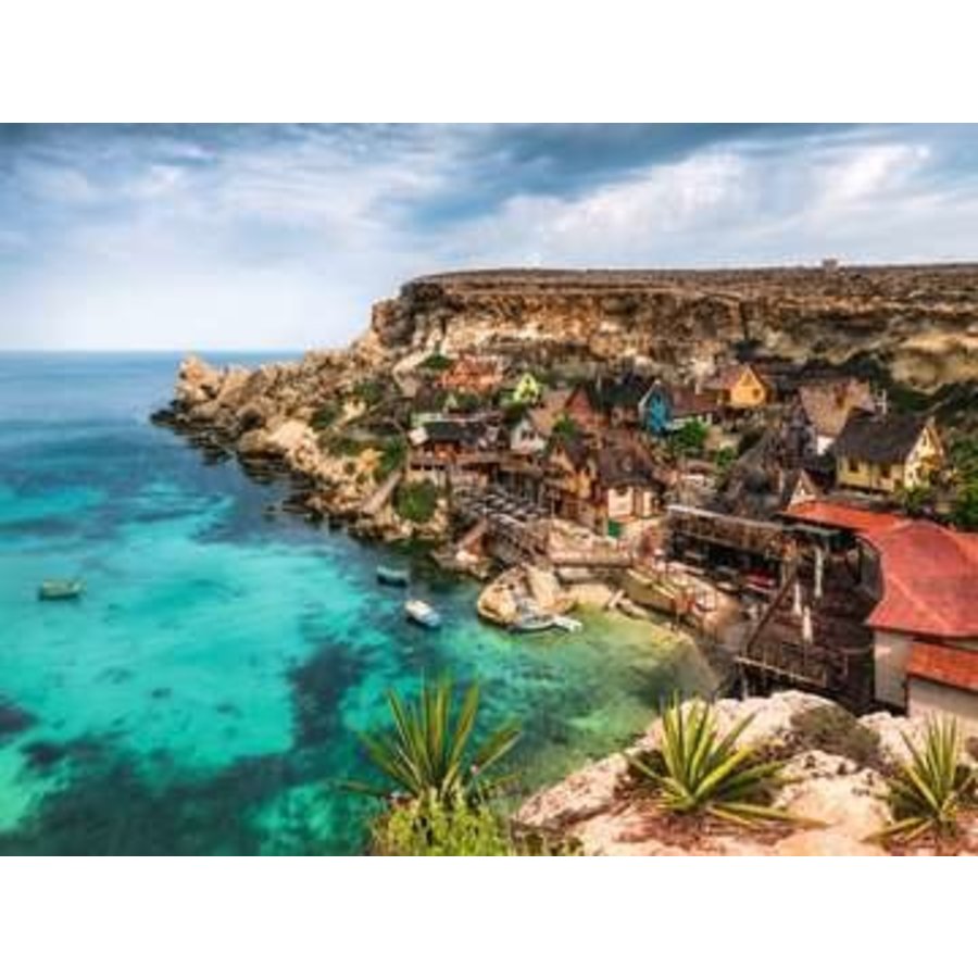 Le village de Popeye à Malte - puzzle de 1500 pièces-2