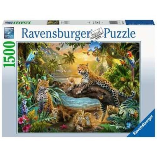  Ravensburger Léopards dans la jungle - 1500 pièces 