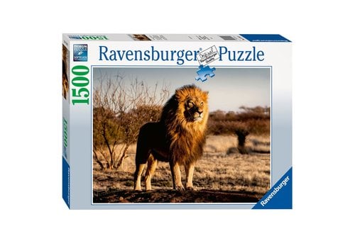  Ravensburger The Lion, the King of animals  - 1500 pieces 