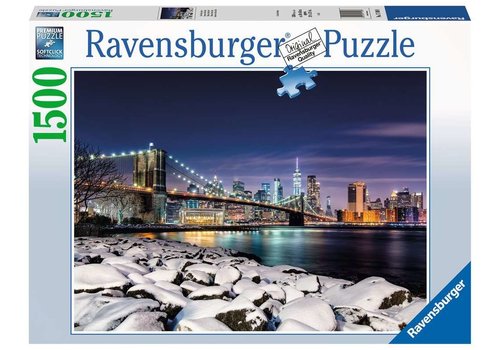  Ravensburger L'hiver à New York - 1500 pièces 