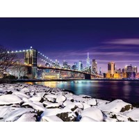 thumb-L'hiver à New York  - puzzle de 1500 pièces-2