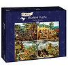 Bluebird Puzzle Pieter Bruegel - De Vier Seizoenen - 1000 stukjes
