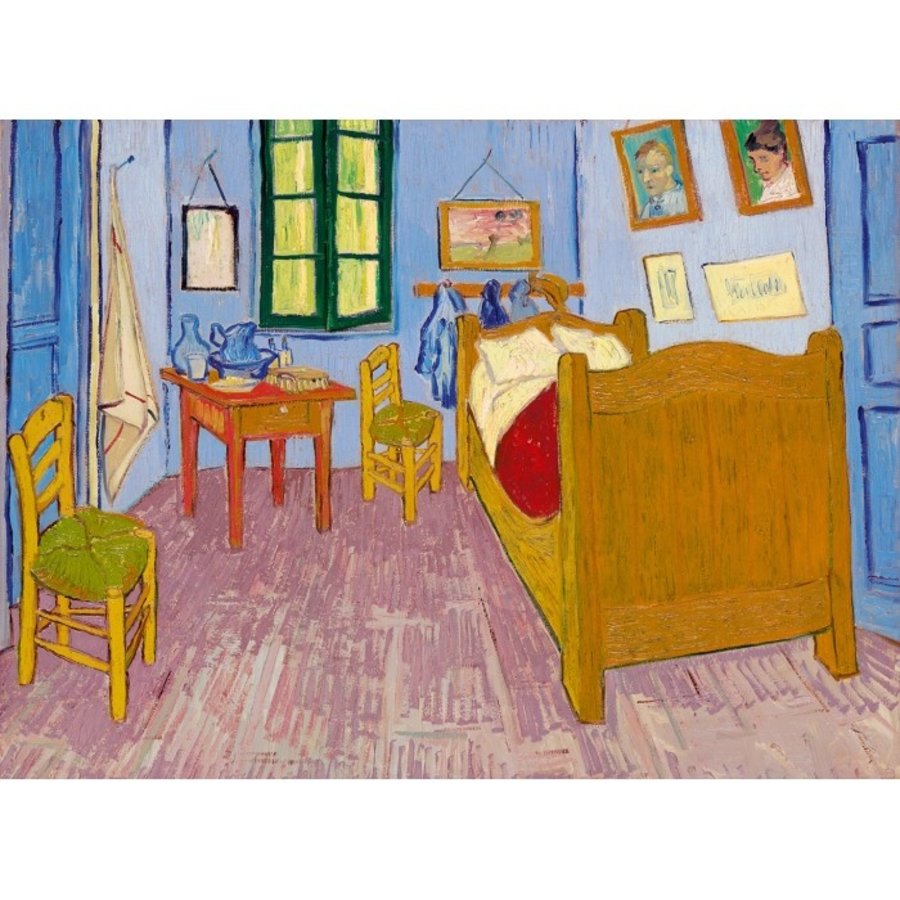 Vincent Van Gogh - Bedroom in Arles, 1888 - puzzle of 3000 pieces-2