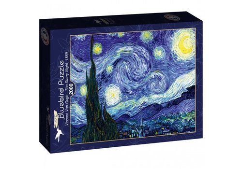  Bluebird Puzzle Vincent Van Gogh - Nuit étoilée - 2000 pièces 