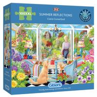 thumb-Summer Reflections  - jigsaw puzzle of 100 XXL pieces-1