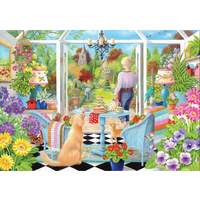 thumb-Summer Reflections  - jigsaw puzzle of 100 XXL pieces-2