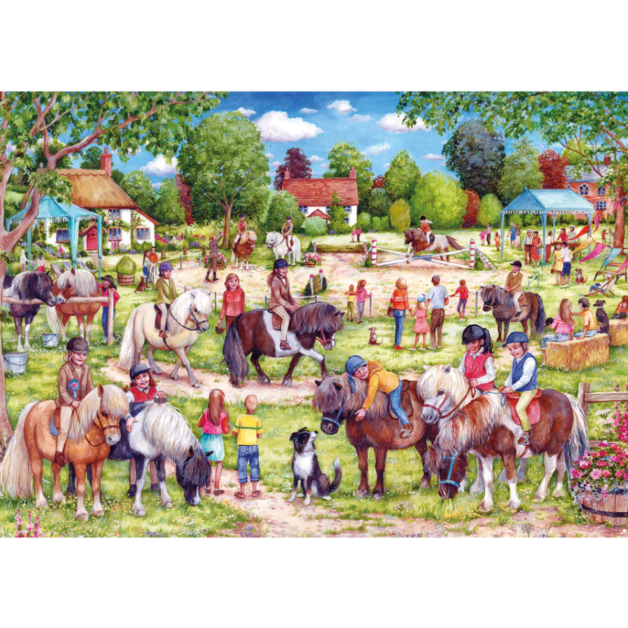 Shetland Pony Club - 250 XL pieces jigsaw puzzle-2