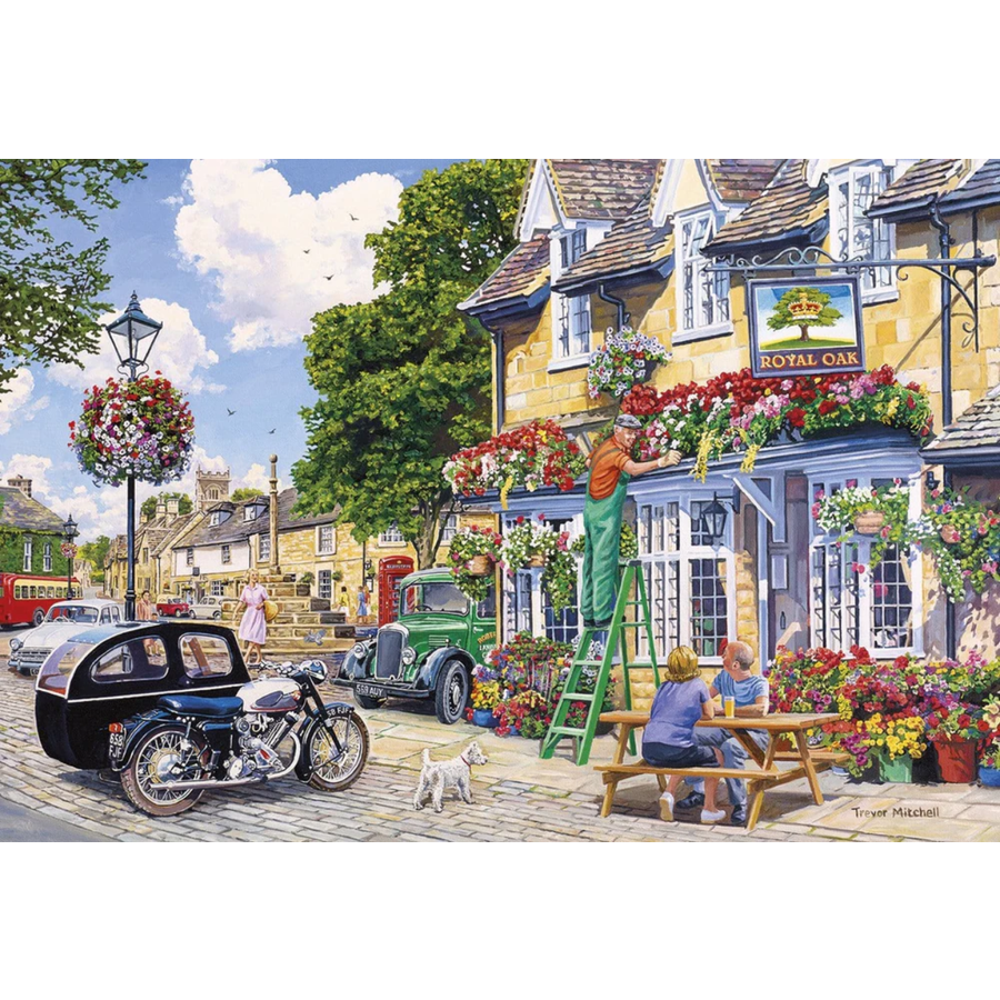 The Gardener's Round - 4 puzzles of 500 pieces-5