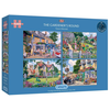 Gibsons The Gardener's Round - 4 puzzles of 500 pieces