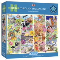 thumb-Au fil des Saisons - puzzle de pièces 500XL-1