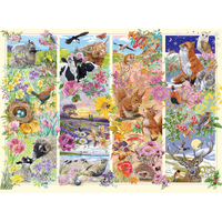 thumb-Through the Seasons - puzzle of 500XL pieces-2