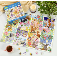 thumb-Through the Seasons - puzzle of 500XL pieces-3