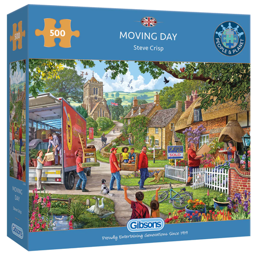  Gibsons Moving Day - puzzle 500 pieces 