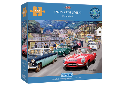  Gibsons Lynmouth Living - puzzle 500 pieces 