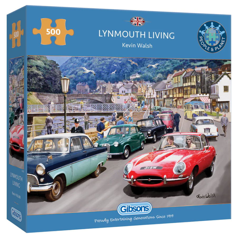 Lynmouth Living - 500 pieces jigsaw puzzle-1