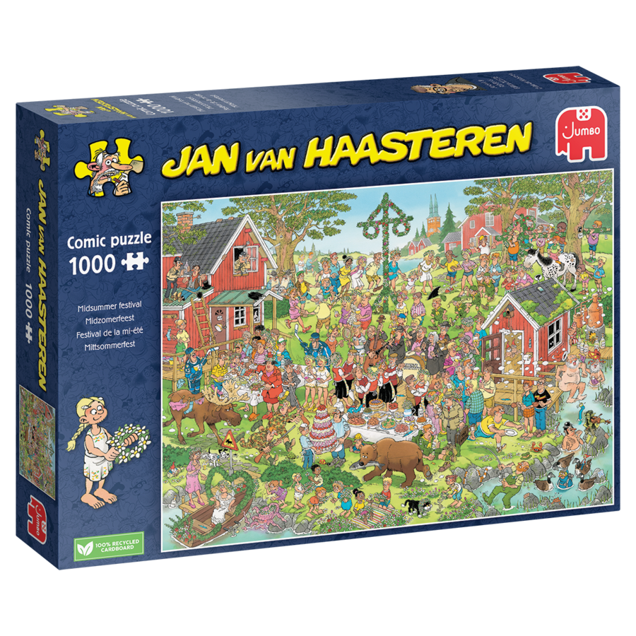 Midzomerfeest - Jan van Haasteren - puzzel van 1000 stukjes-1