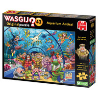 thumb-Wasgij Original 43 - Aquarium Antics! - 1000 pieces-1