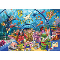 thumb-Wasgij Original 43 - Aquarium Antics! - 1000 pieces-2