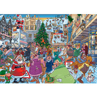 thumb-Wasgij Christmas 19 - Santa Dash - 2 jigsaw puzzles of 1000 pieces-2