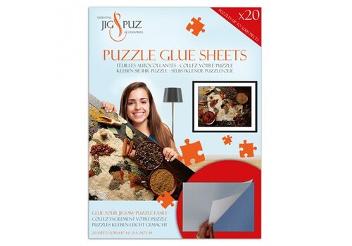  Jig and Puz Puzzle Glue Sheets for 3000 pieces 