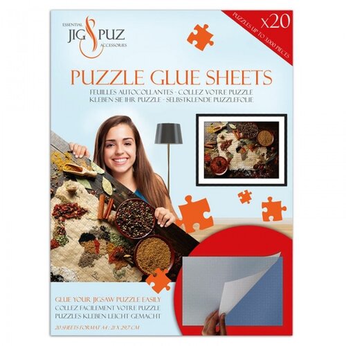  Jig and Puz Puzzle Glue Sheets for 3000 pieces 