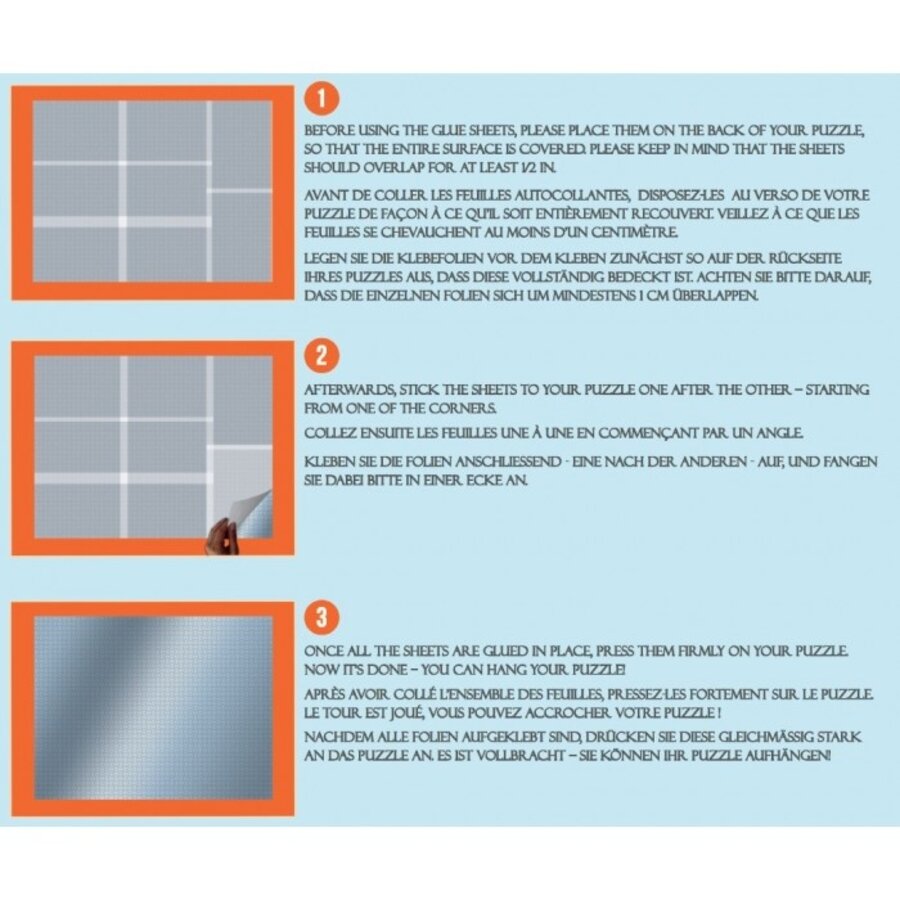 Puzzle Glue Sheets for 3000 pieces-2