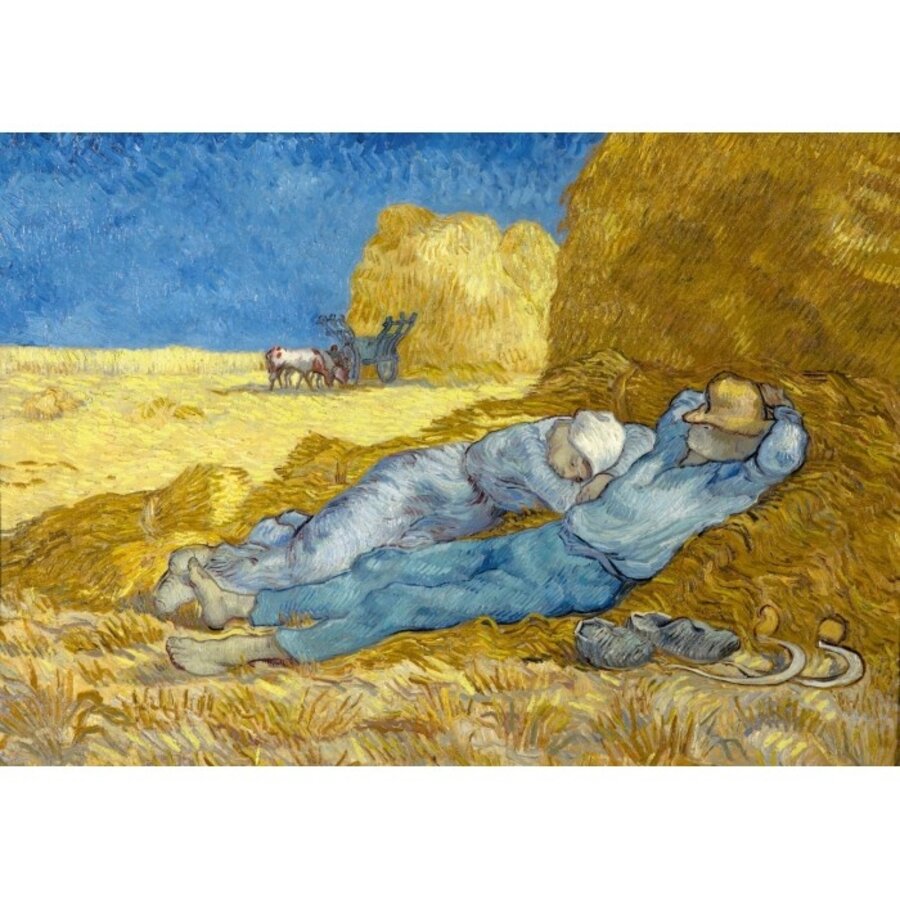 Vincent Van Gogh - De Siesta, 1890 - 1000 stukjes-2