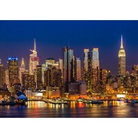 thumb-New York by Night  - puzzle de 2000 pièces-2