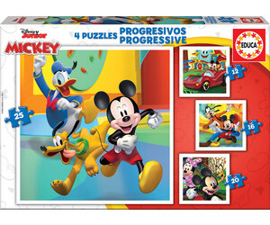 Bébé Mickey - 3, 4 et 5 pièces - Puzzles123