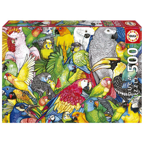  Educa Parrots - 500 pieces 
