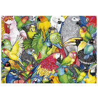thumb-Parrots - jigsaw puzzle of 500 pieces-2