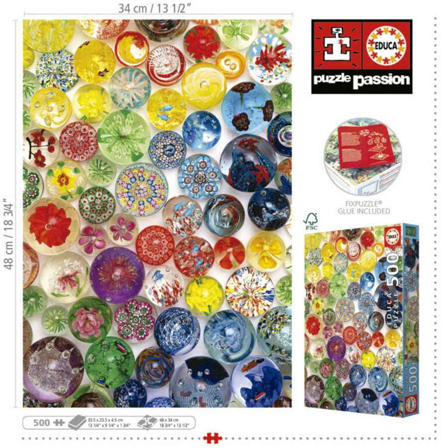 Fantasy Balls - jigsaw puzzle of 500 pieces-3