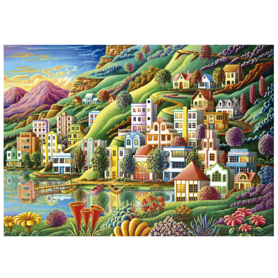 Puerto Escondido - jigsaw puzzle of 500 pieces-2