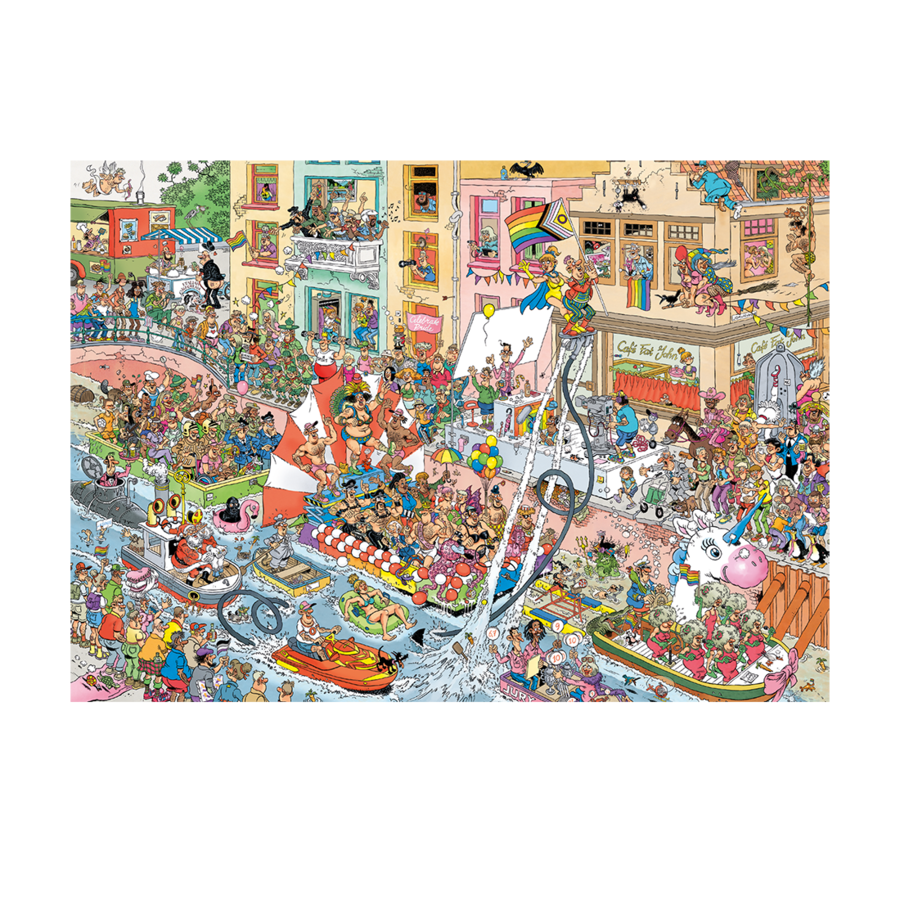 Celebrate Pride - Jan van Haasteren - puzzle de 1000 pièces-2