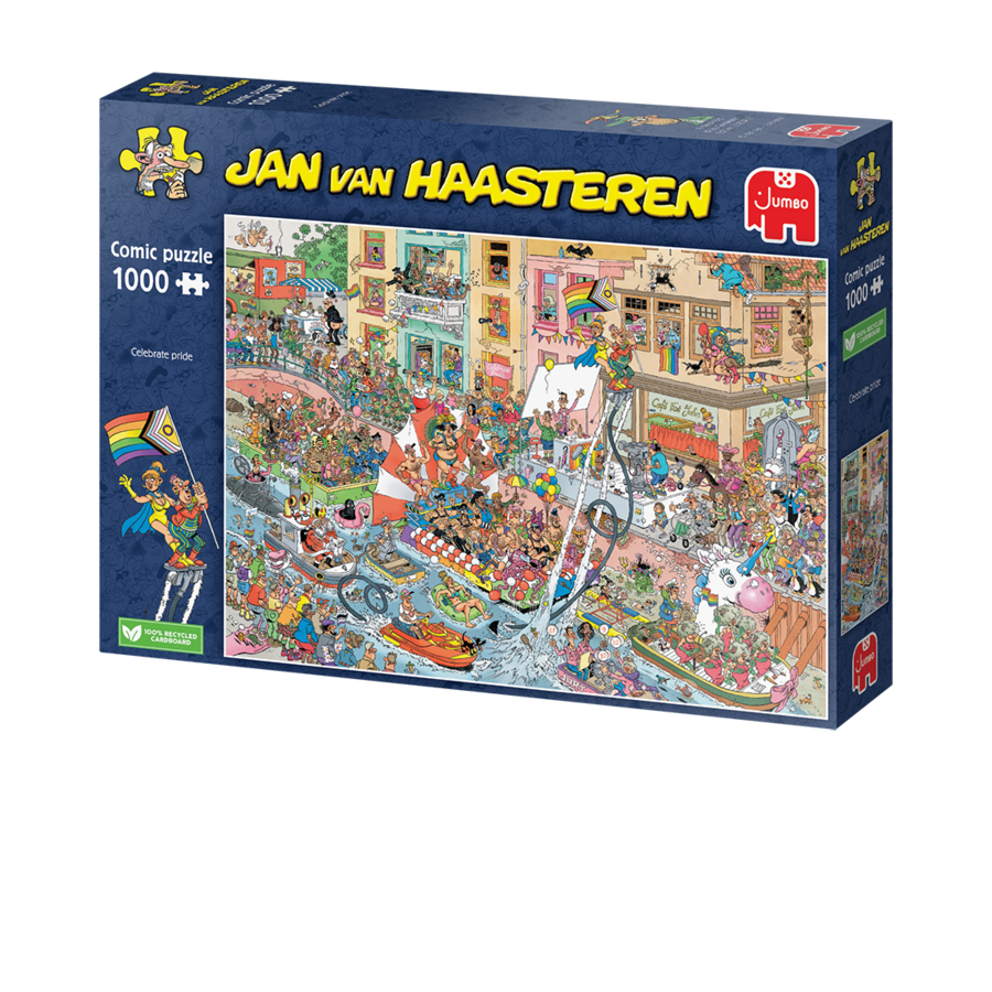 Celebrate Pride - Jan van Haasteren - puzzle de 1000 pièces-1