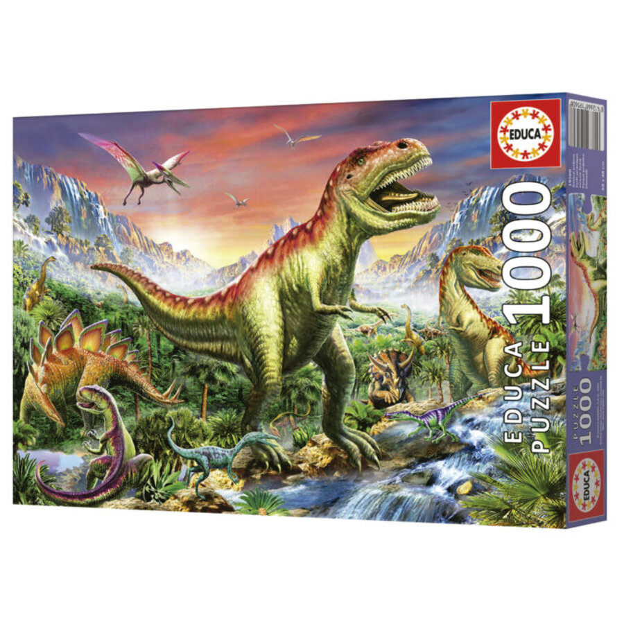 Forêt Jurassique - puzzle de 1000 pièces-4