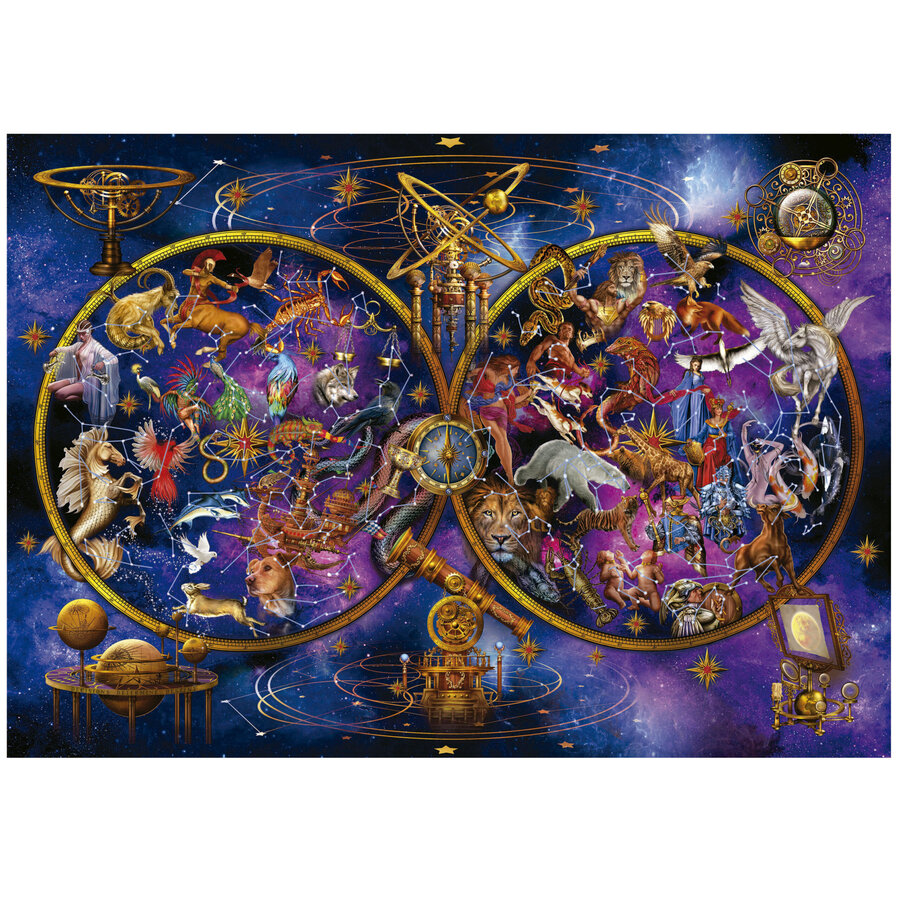 Constellations - Glow in the Dark - puzzle 1000 pièces-2