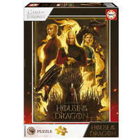 thumb-GOT - House of the Dragon - puzzle de 1000 pièces-1