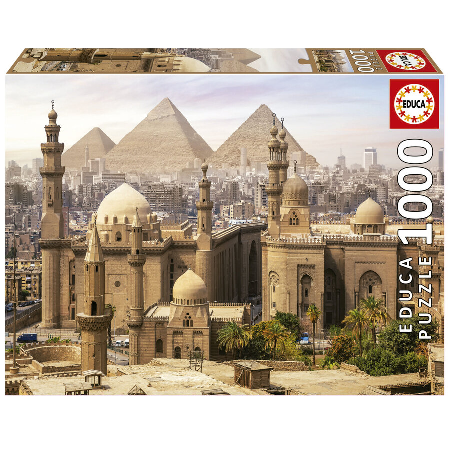 Caïro, Egypte - puzzel 1000 stukjes-1