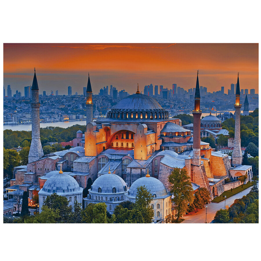Hagia Sophia, Istanbul - puzzle de 1000 pièces-2
