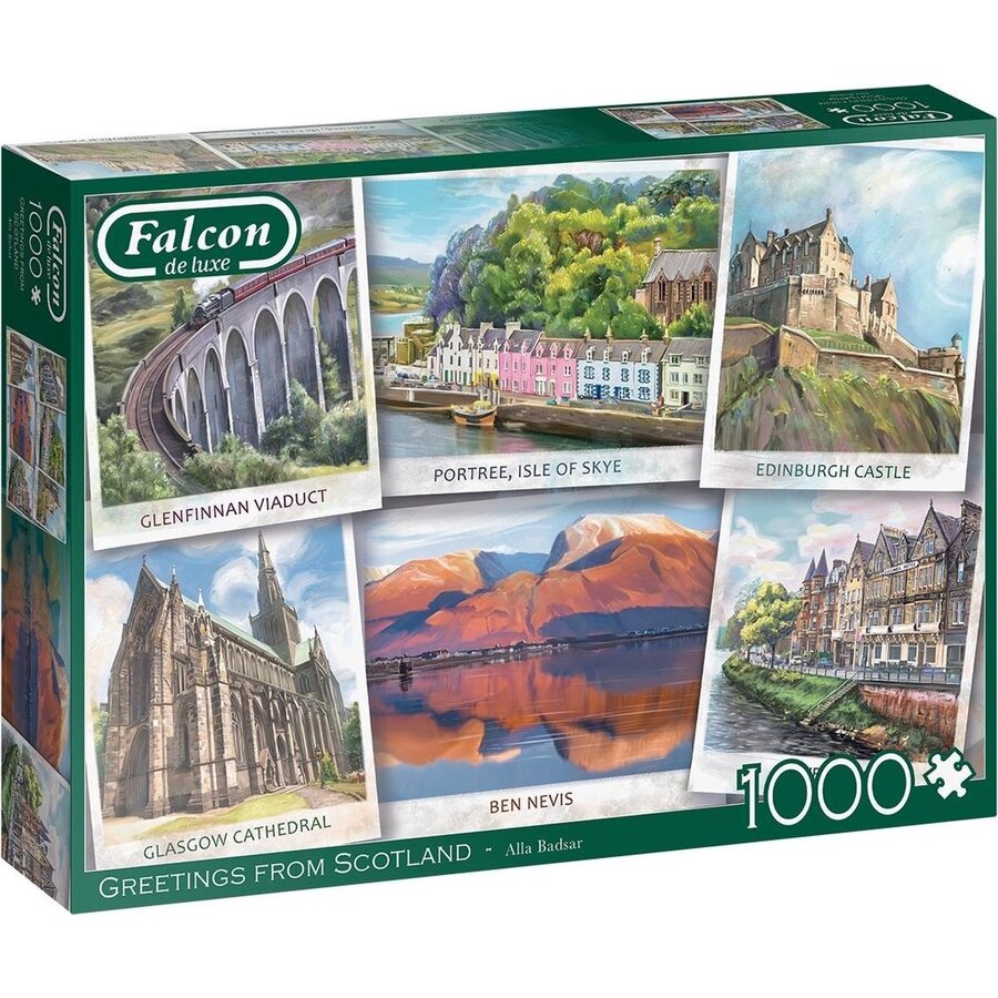 Salutations de l'Écosse - puzzle de 1000 pièces-1