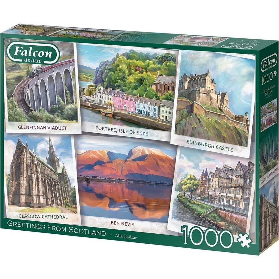 Salutations de l'Écosse - puzzle de 1000 pièces-3